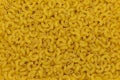 Italian pipe rigate macaroni pasta raw food background or texture close up