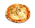 Italian Pizza with anchovies Royalty Free Stock Photo