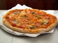 Italian pizza pie Royalty Free Stock Photo