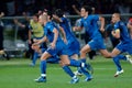 Italian Players celebrate the victory after the penalty kicks