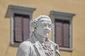 Carlo Osvaldo Goldoni statue located in Florence, Italy Royalty Free Stock Photo