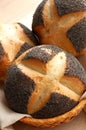 Italian poppyseed rolls