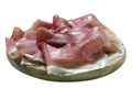 Italian prosciutto crudo