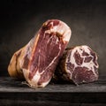 Italian prosciutto Royalty Free Stock Photo