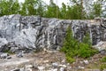 Italian Quarry in Ruskeala Mountain Park in Republic of Karelia