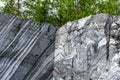 Italian Quarry in Ruskeala Mountain Park in Republic of Karelia