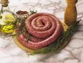 italian raw sausages