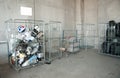 Italian Recycling center (Raee) Royalty Free Stock Photo