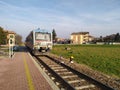 Italian regional train. Reggio Emilia to San Polo di Enza