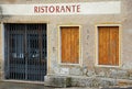 Italian Restaurant Closed