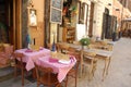 Italian restaurant in the Trastevere neighborhood, Rome, Italy