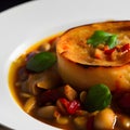 Italian ribollita traditional tuscany soup tasty food Royalty Free Stock Photo