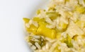 Italian Risotto with leek Royalty Free Stock Photo