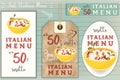 Italian Risotto Stickers Set