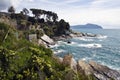 Italian riviera coast