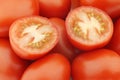 Italian roma tomatoes background
