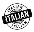 Italian rubber stamp