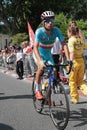 Italian runner Vincenzo Nibali Royalty Free Stock Photo