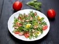 Italian salad with rucola