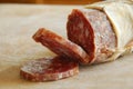 Italian Salami Royalty Free Stock Photo