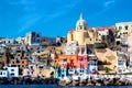 Italian sea coast, procida, naples