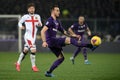 italian Serie A soccer match ACF Fiorentina vs Genoa CFC