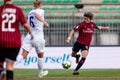 Italian Soccer Cup Women AC Milan vs Fiorentina Women's Royalty Free Stock Photo