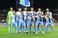 Italian Soccer Serie A Men Championship Cagliari vs Lazio Royalty Free Stock Photo