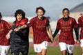 Italian Soccer Serie A Women Championship AC Milan vs FC Internazionale Royalty Free Stock Photo