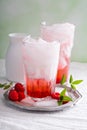 Italian soda drink Royalty Free Stock Photo