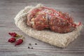 Italian Soppressata Royalty Free Stock Photo