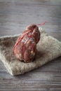 Italian Soppressata Royalty Free Stock Photo