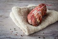 Italian Soppressata Royalty Free Stock Photo