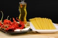 Italian spaghetti Royalty Free Stock Photo