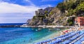 Monterosso al Mare, Cinque terre national park, Italy Royalty Free Stock Photo