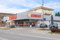 Italian supermarket, Conad, very famous supermarket chain Royalty Free Stock Photo