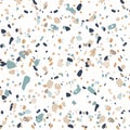 Italian Terrazzo pattern with strong influences from classic Venetian architecture Royalty Free Stock Photo