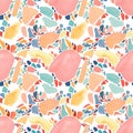 Italian terrazzo raster seamless pattern