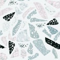 Italian terrazzo seamless texture pattern