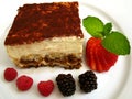 Italian Tiramisu Dessert Royalty Free Stock Photo