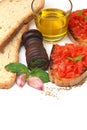 Italian tomato bruschetta