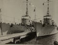 Italian Torpedo Boat Refueling in the 1950s