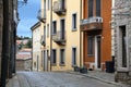 Italian town - Aggius in Sardinia Royalty Free Stock Photo