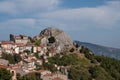 Pietrabbondante, Isernia, Molise. Panorama