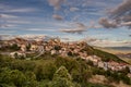 Pietrabbondante, Isernia, Molise. Panorama