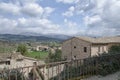 Italian town in springtime Royalty Free Stock Photo