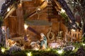 Italian traditional Presepio or Presepe