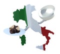 Italian truffles concepts