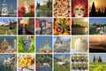italian vacation collage Royalty Free Stock Photo