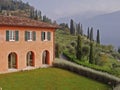 Italian villa in Bellagio on Lake Como Royalty Free Stock Photo